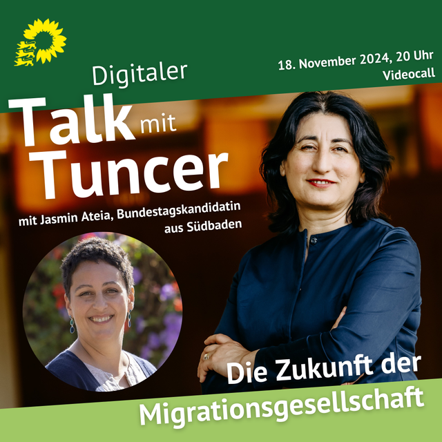 Talk mit Tuncer zur Zukunft der Migrationsgesellschaft