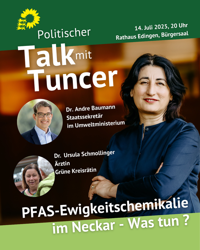 "Talk mit Tuncer" zu PFAS-Ewigkeitschemikalie