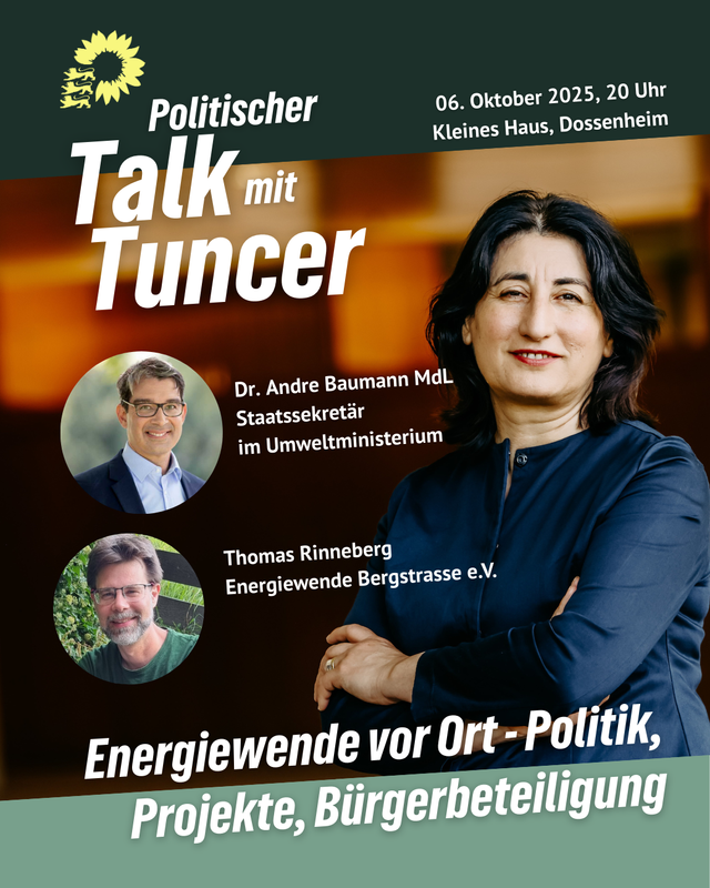 "Talk mit Tuncer" zu Energiewende in den Kommunen