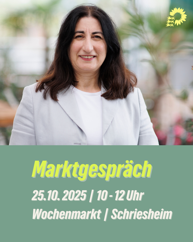 Marktgespräch in Schriesheim