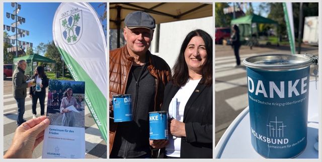 Kriegsgräber als Mahnmal: Sammlung in Dossenheim für Friedensarbeit