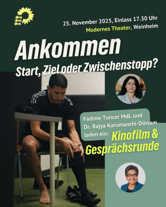 Kinofilm & Gespräch übers Ankommen in Deutschland