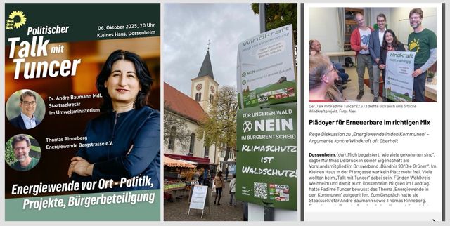 Energiewende vor Ort: zur Windkraft-Debatte in Schriesheim und Dossenheim