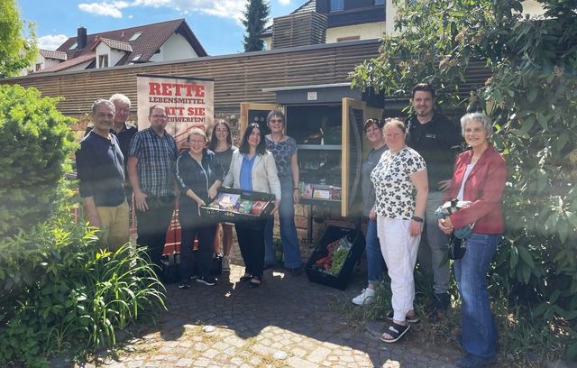 Lebensmittel künftig aus dem neuen "Fairteiler" in Schriesheim