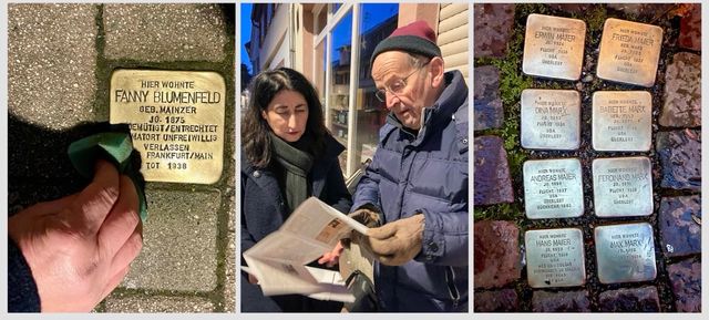 Holocaust-Gedenktag am 27. Januar - Stolpersteine putzen in Schriesheim