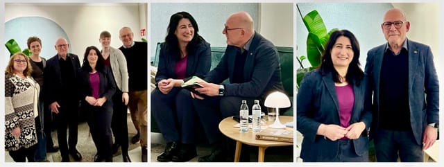 Spannende Lesung mit Verkehrsexperte Winne Hermann