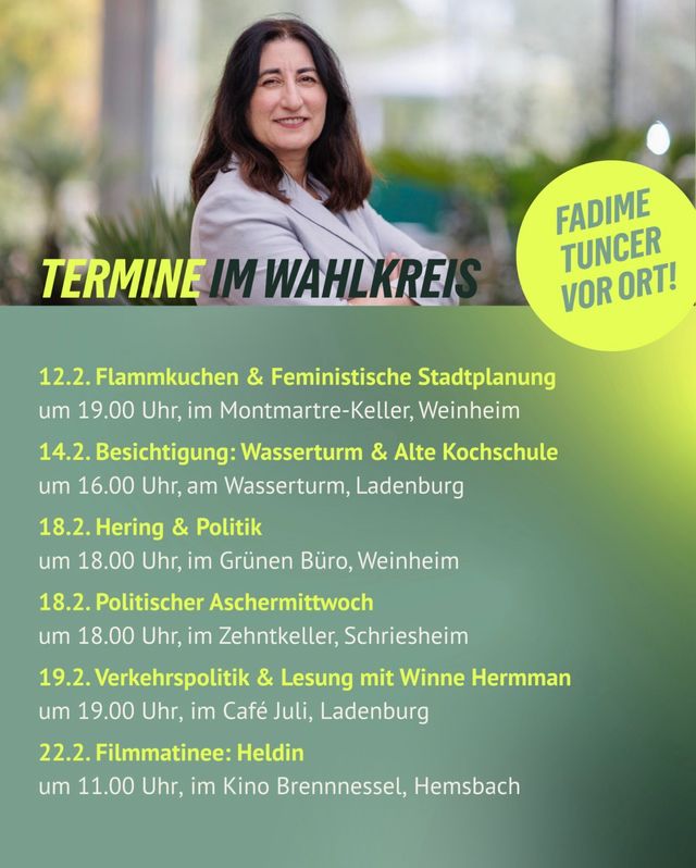 Kino, Lesung, Hering & Flammkuchen ...