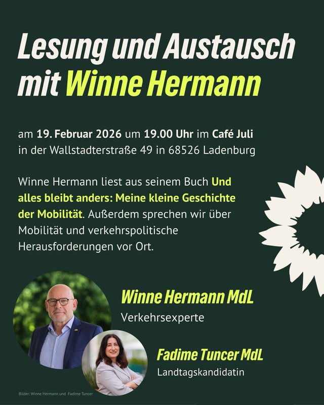 Lesung & Gespräch zu Verkehrspolitik