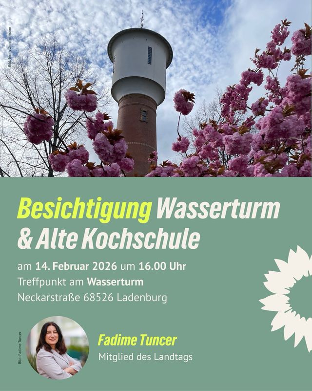 Vor Ort: Besichtigung Wasserturm & Alte Kochschule