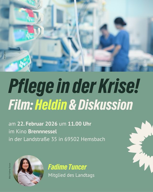 Kinofilm & Diskussion über den Alltag in der Pflege