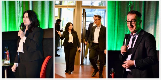 Spitzenkandidat Cem Özdemir begeistert Weinheim